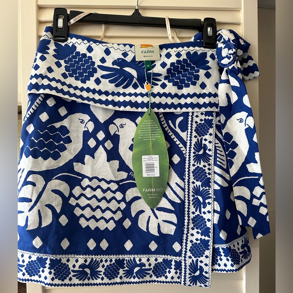 Farm Rio Jungle Safari Mini Skirt